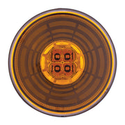 13 LED 4" Round Abyss Light (Turn Signal) - Amber LED/Amber Lens