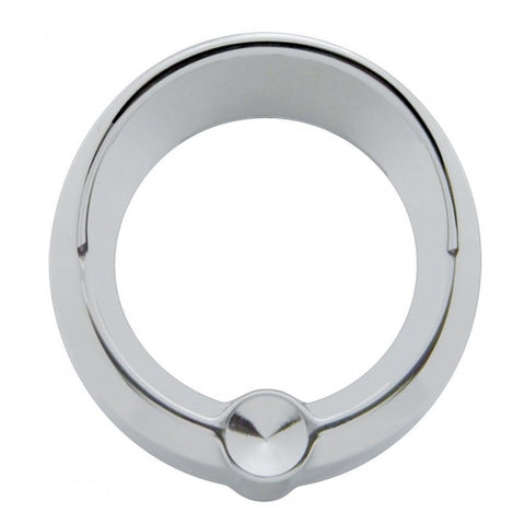 Signature Series Freightliner Small Gauge Bezel With Visor - Indented