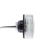 3 LED Oval Auxiliary Light-White LED/Clear Lens