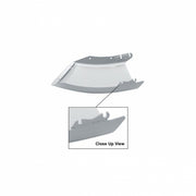24.8" Painted Bumper End For Freightliner M2-106 - Passenger