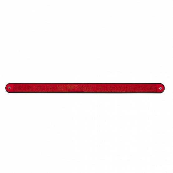 14 LED 12" Light Bar With Black Housing - Red LED/Red Lens