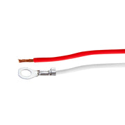 2 Wire Pigtail With 2 Prong Straight Plug - 12" Lead (Retail)