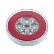 18 LED 4" Round GloLight (Stop, Turn & Tail) - Red LED/Red Lens (Card)