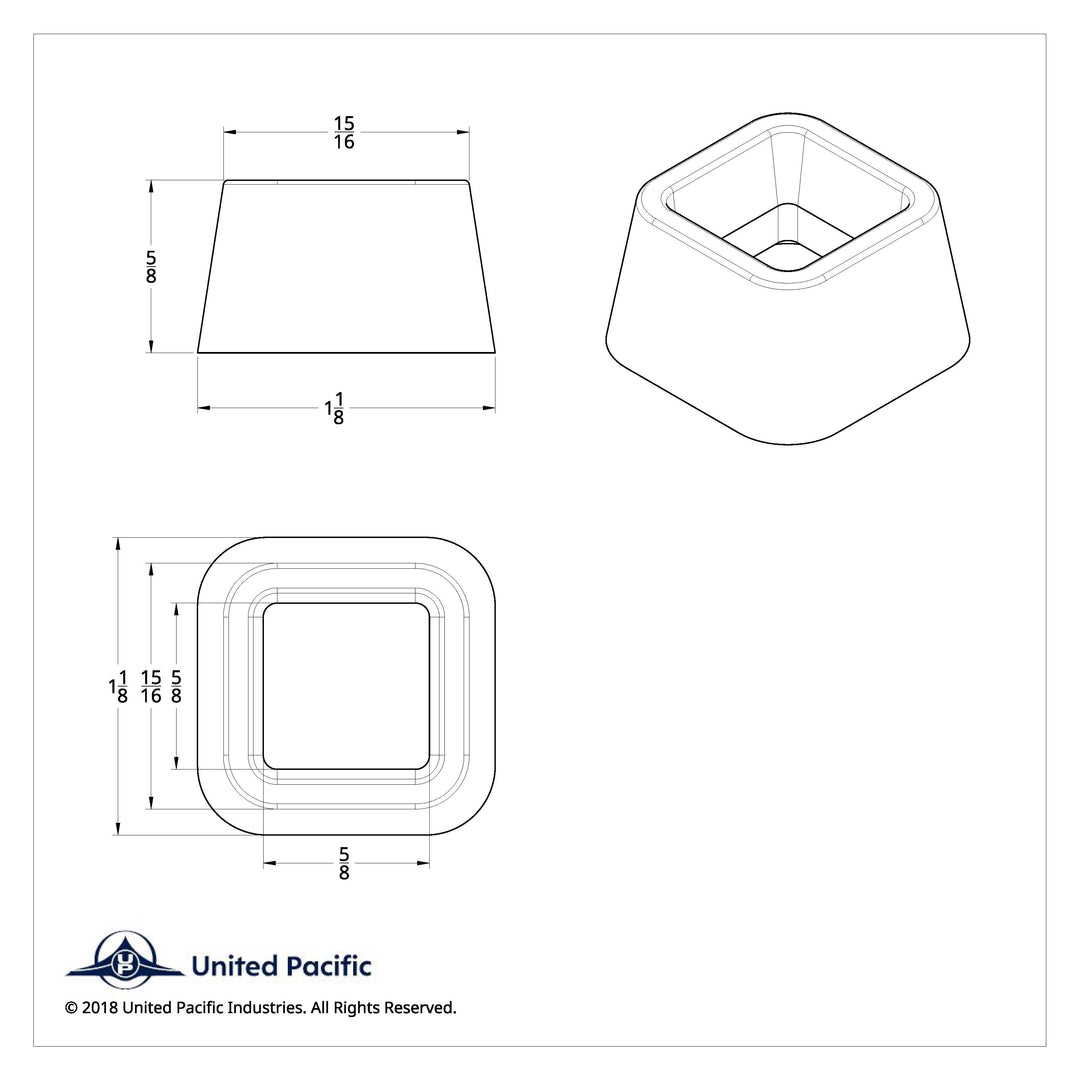 Turn Indicator Trim For Kenworth (Card of 3)