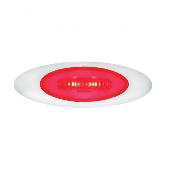 6 LED M5 Millennium GloLight (Clearance/Marker) - Red LED/Red Lens
