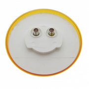 9 LED 2-1/2" Round Pure Reflector Light (Clearance/Marker) - Amber LED/Amber Lens