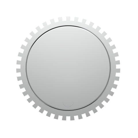 Chrome Plastic 1" Diameter Control Knob