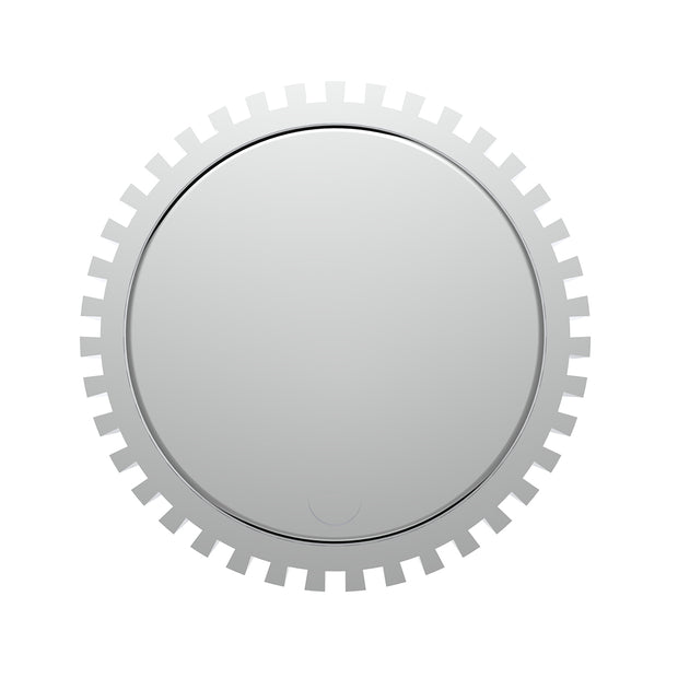 Chrome Plastic 1" Diameter Control Knob