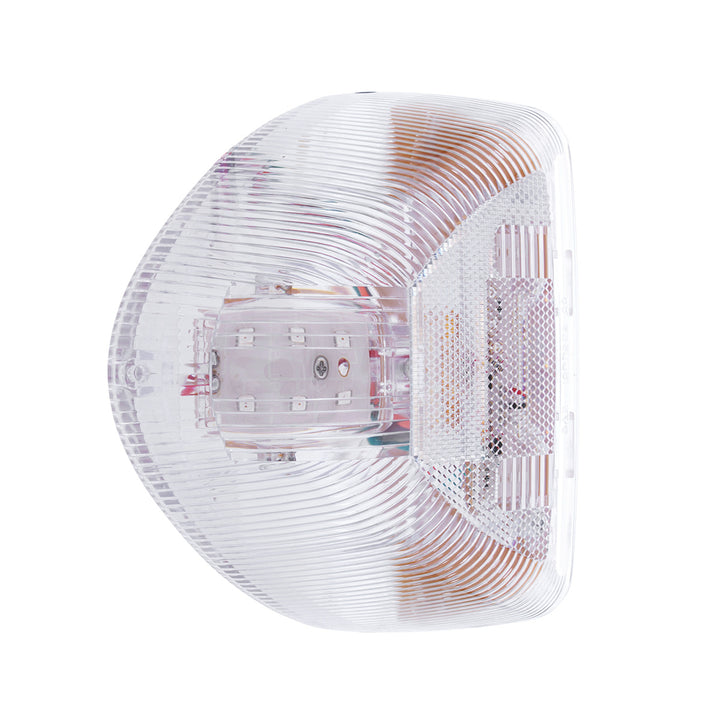 31 LED Turn Signal Light For 1987-2007 Peterbilt 379/378/357  - Amber LED/Clear Lens