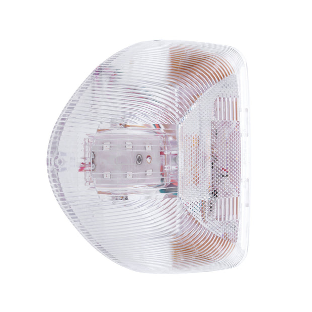 31 LED Turn Signal Light For 1987-2007 Peterbilt 379/378/357  - Amber LED/Clear Lens