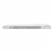14 Amber LED Front Fender Cover For Peterbilt 388 (2008-2015) & 389 (2008-2023)-Clear Lens - Passenger