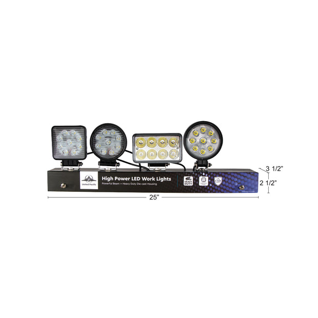 United Pacific Work Light Display With 36671, 36672, 36507, 36965