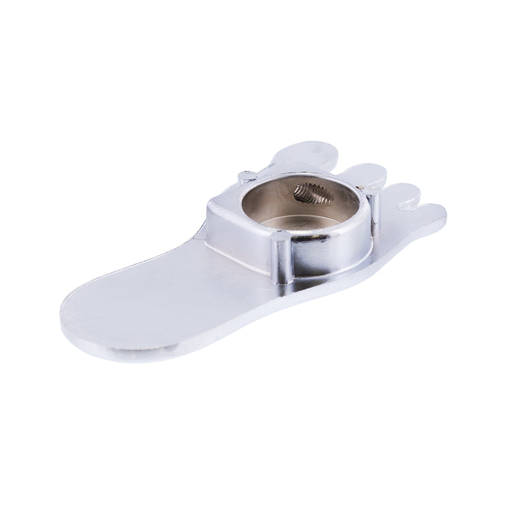Chrome Barefoot Shape Dimmer Switch Cover