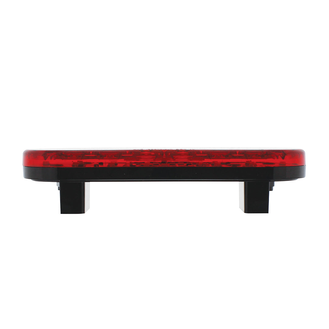 6" Oval Combo Light With 14 LED Stop, Turn &amp; Tail &amp; 16 LED Back-Up -Red LED/Red Lens