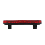 6" Oval Combo Light With 14 LED Stop, Turn & Tail & 16 LED Back-Up -Red LED/Red Lens
