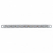 10 LED 9" Turn Signal Light Bar - Amber LED/Clear Lens