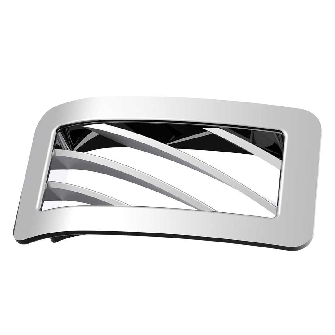 Chrome Plastic A/C Vent For 2001-2005 Peterbilt - Passenger