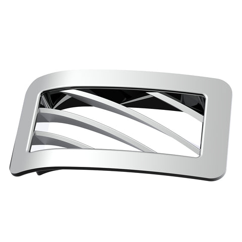 Chrome Plastic A/C Vent For 2001-2005 Peterbilt - Passenger