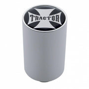 "Tractor" 3" Air Valve Knob - Black Maltese Cross Sticker