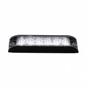 6 High Power LED Low Profile Warning Lighthead - White LED