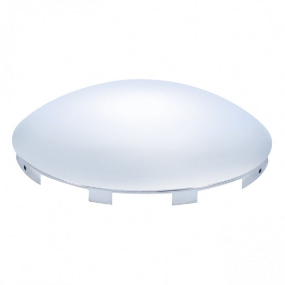 Universal Stainless Steel Dome Front Hubcap - 7/16" Lip