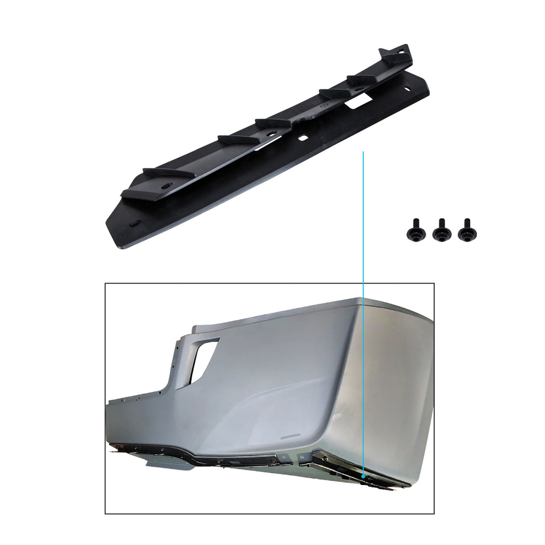 Outer Air Dam Bumper Carrier For 2018-2024 Freightliner Cascadia - Driver