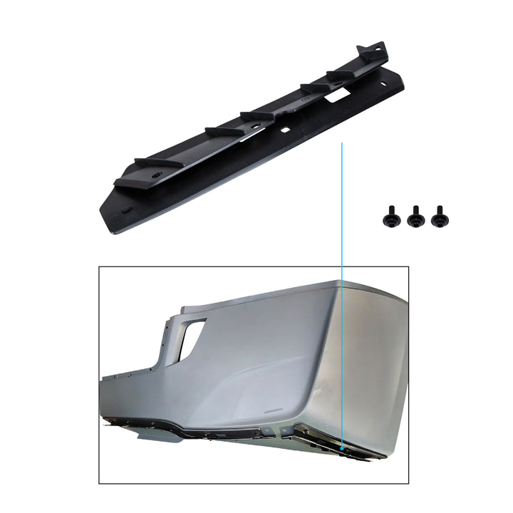 Outer Air Dam Bumper Carrier For 2018-2024 Freightliner Cascadia - Driver