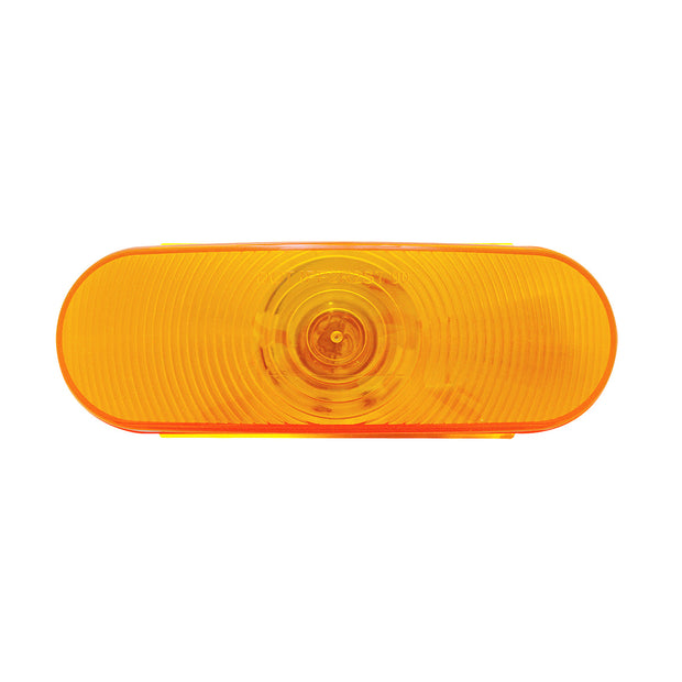 6" Oval Turn Signal Light - Amber Lens