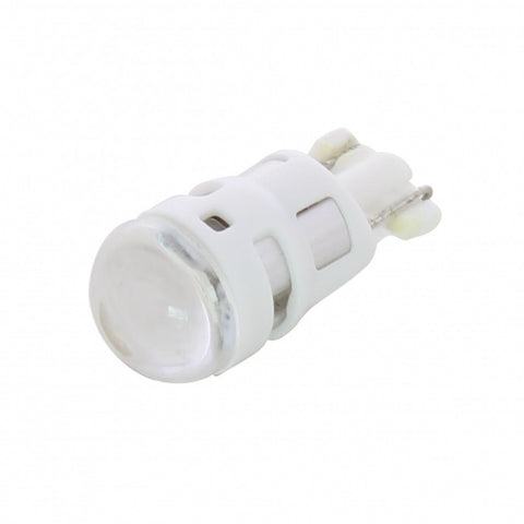 High Power Single LED 194/T10 Bulb - White (2-Pack)