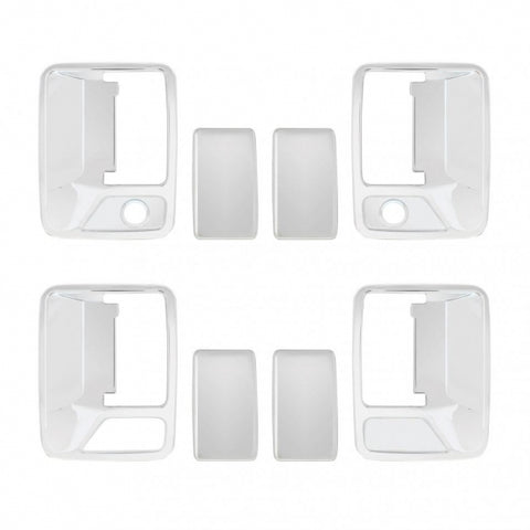 Ford Super Duty Chrome Door Handle Cover Set - 4 Door