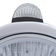 Black Guide 682-C Headlight H4 & Dual Mode LED Signal - Clear Lens