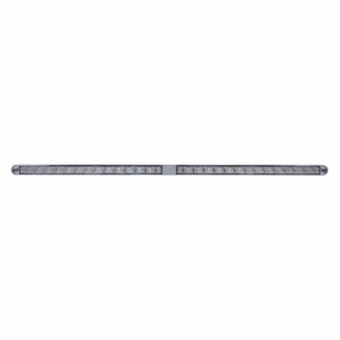 Dual 14 LED 12" Light Bars With Bezel - White LED/Clear Lens