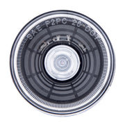 4 LED 2-1/2" Round Abyss Light (Clearance/Marker) - Red LED/Clear Lens