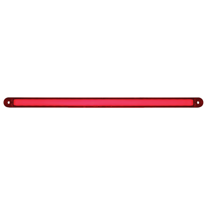 24 LED Dual Function 12" GloLight Bar (Stop, Turn &amp; Tail) - Red LED/Red Lens (Card)