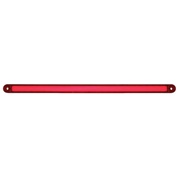 24 LED Dual Function 12" GloLight Bar (Stop, Turn & Tail) - Red LED/Red Lens (Card)