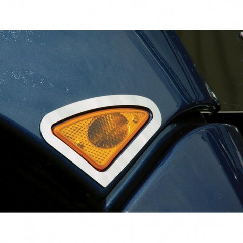 Stainless 2007-2017 Kenworth T660 Fender Light Trim