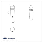 Long Kenworth Toggle Switch Extension - Pointed