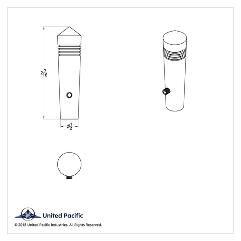 Long Kenworth Toggle Switch Extension - Pointed