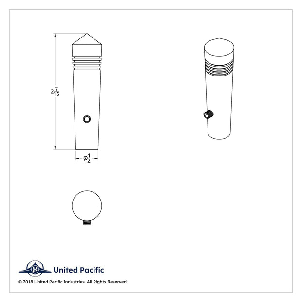 Long Kenworth Toggle Switch Extension - Pointed