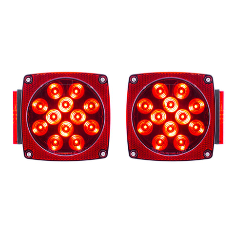 Over 80" Wide LED Submersible Combination Tail Light Kit