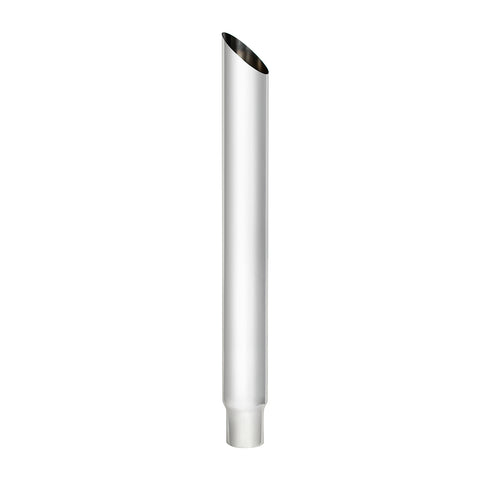 6" Mitred Reduce To 5" O.D. Bottom Exhaust - 96" L