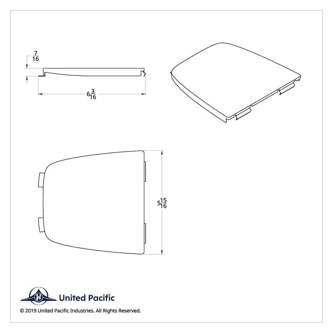 Chrome Door Speaker Mesh Cover For Freightliner Century (2003-2008), &amp; Columbia (2007-2014)