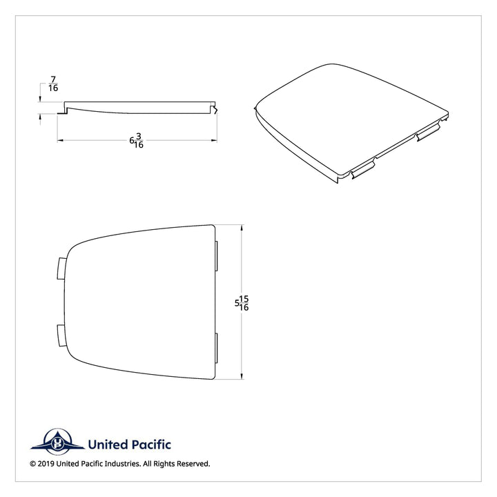 Chrome Door Speaker Mesh Cover For Freightliner Century (2003-2008), &amp; Columbia (2007-2014)