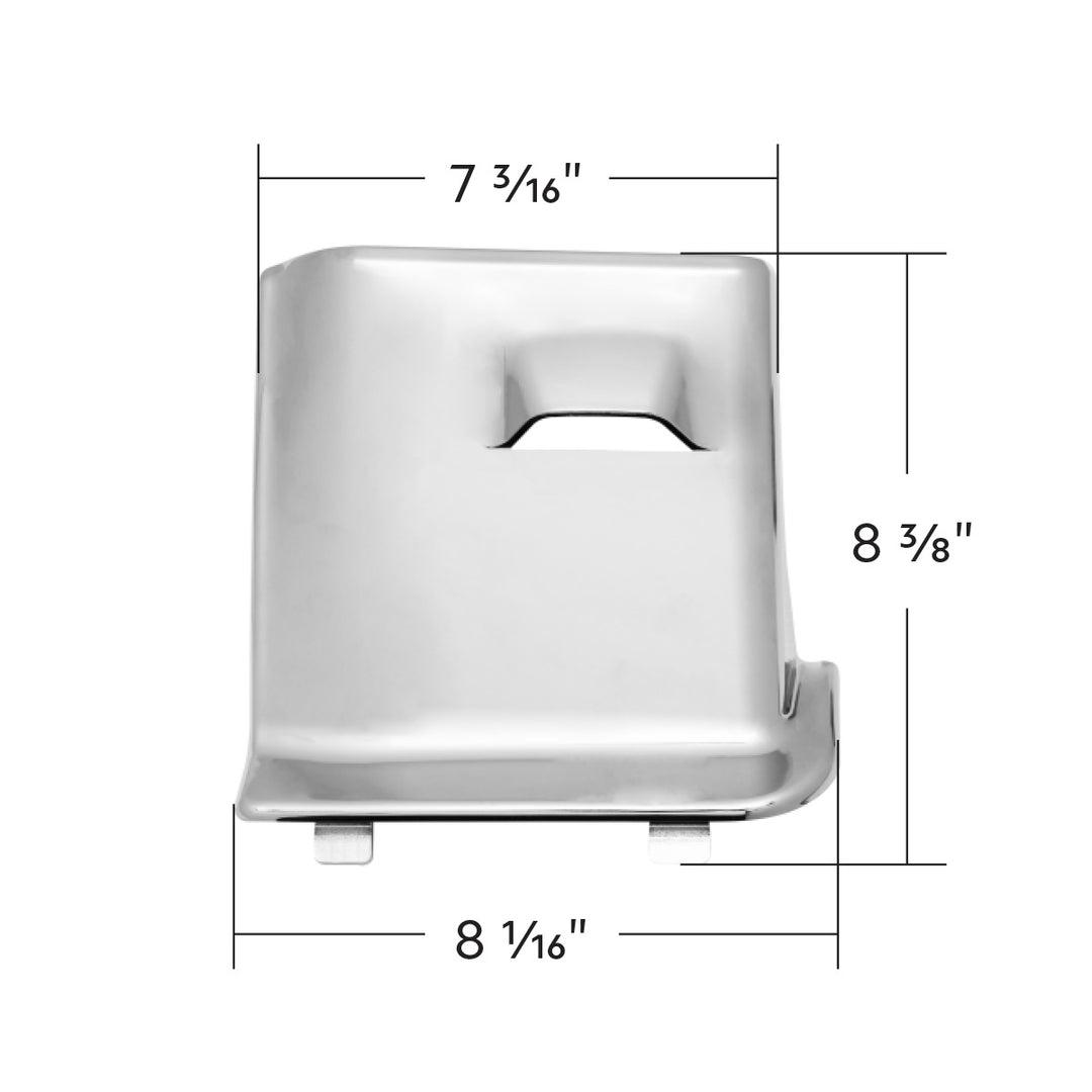 Chrome Fuse Compartment Access Cover For Kenworth T680