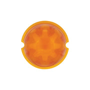 9 LED Dual Function GloLight Watermelon Cab/Auxiliary Light - Amber LED / Amber Lens