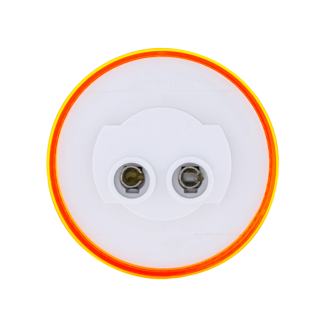 7 LED 2" Round Light (Clearance/Marker) - Amber LED/Amber Lens