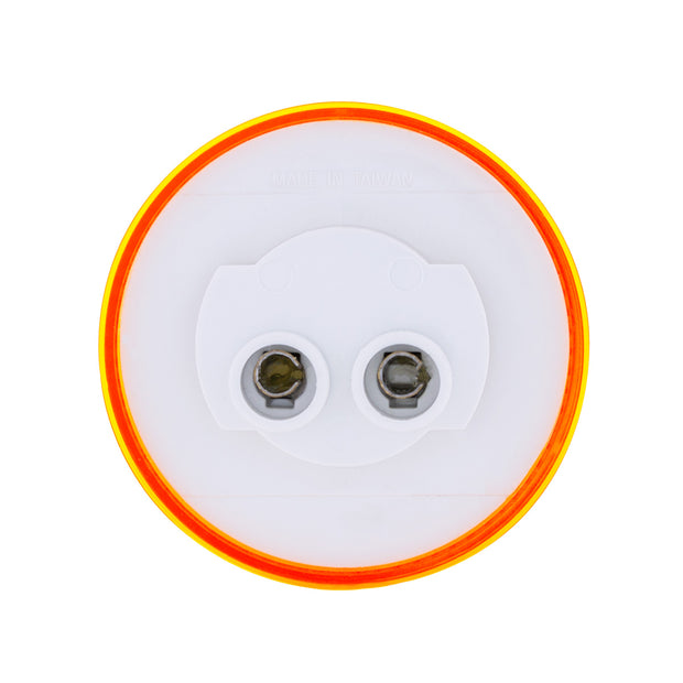 7 LED 2" Round Light (Clearance/Marker) - Amber LED/Amber Lens
