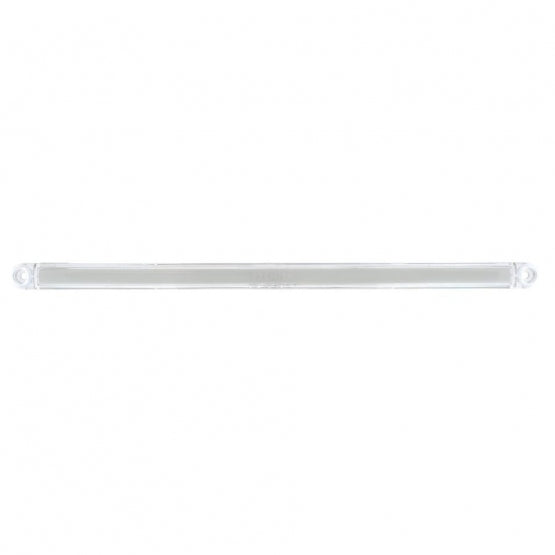 24 LED Dual Function 12" GloLight Bar (Turn Signal) - Amber LED/Clear Lens (Card)