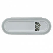 22 LED 6" Oval Clear Lens With Halo Insert GloLight Light Kit - Amber LEDs/Amber Insert (Each)
