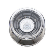 4 LED 2" Round Abyss Light (Clearance/Marker) - Red LED/Clear Lens